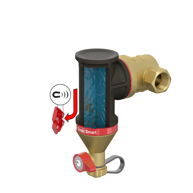 Flamco Clean Smart 6/4 BM Mágneses iszapleválasztó
