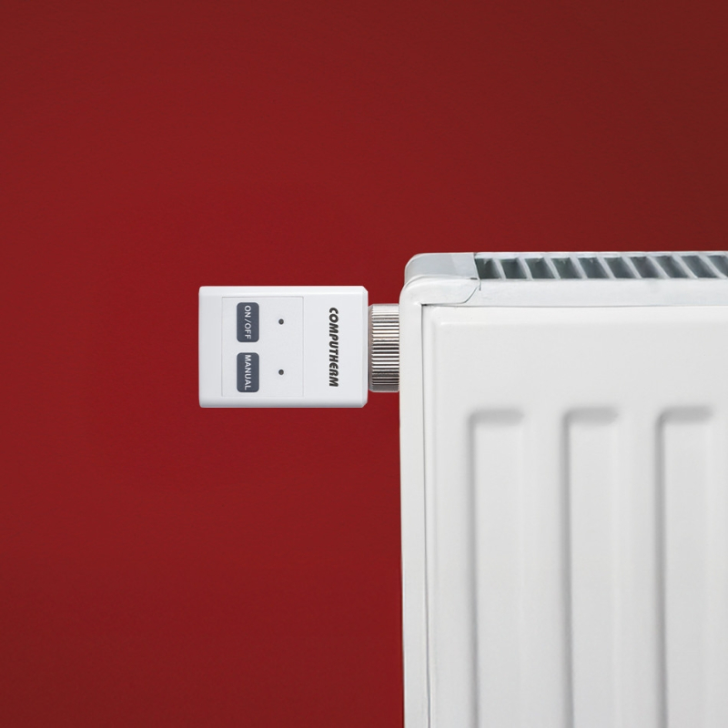 Computherm Q12RF Termosztáttal vezérelhető vezeték nélküli digitális radiátor szelepmozgató fej
