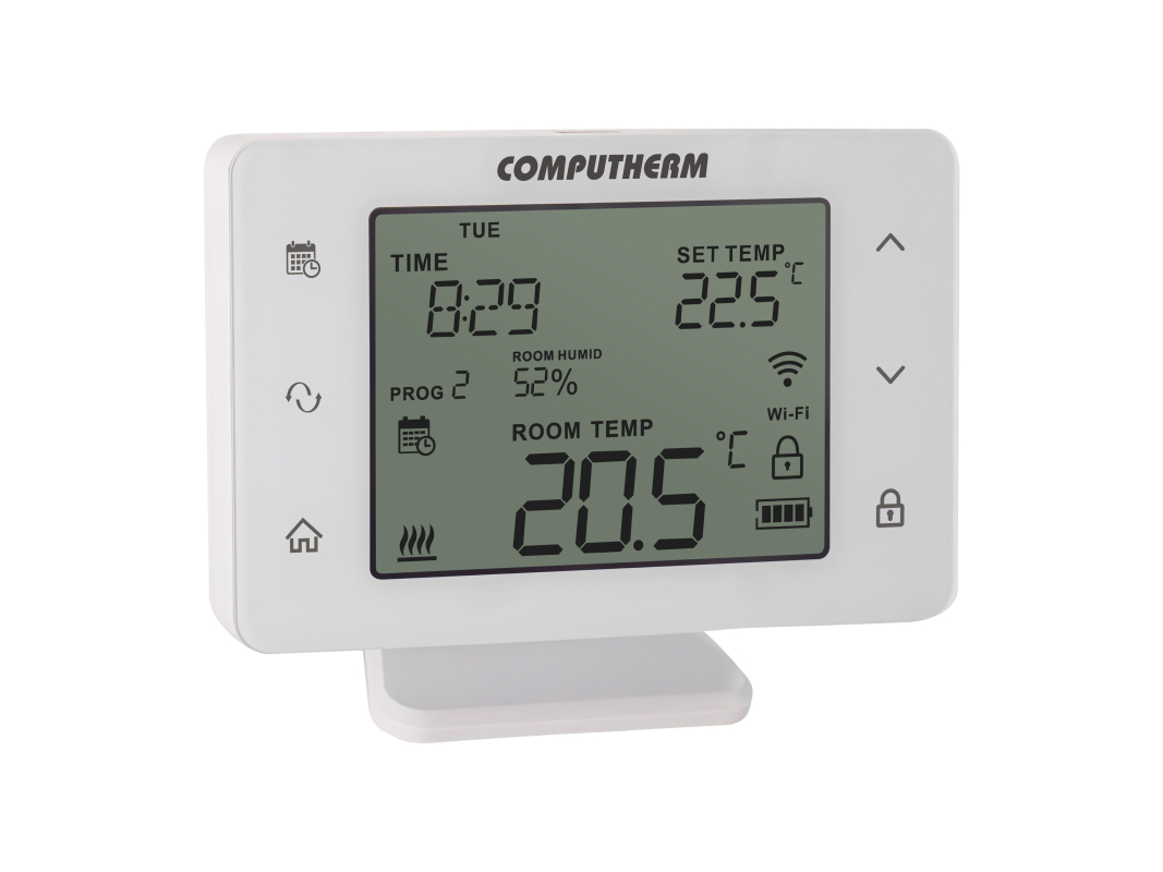 Computherm Q20RF Wi-Fi (TX) Vevőegység nélküli programozható Wi-Fi termosztát