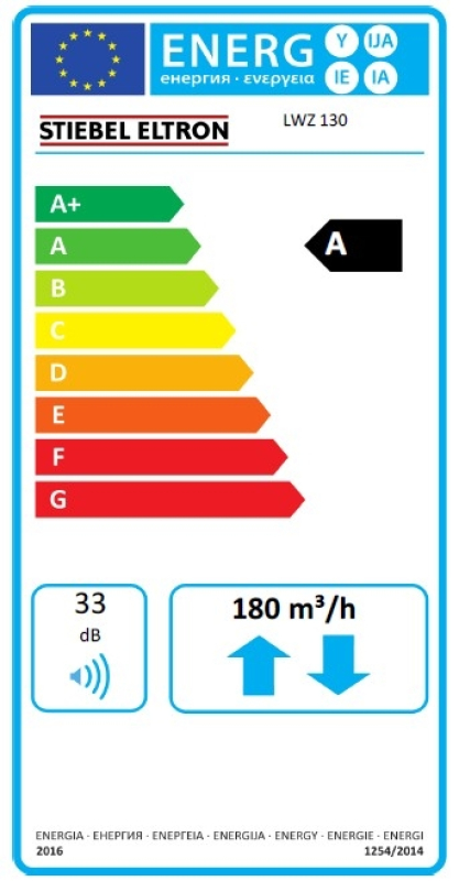 Stiebel Eltron LWZ 130 Központi hővisszanyerős szellőztető berendezés
