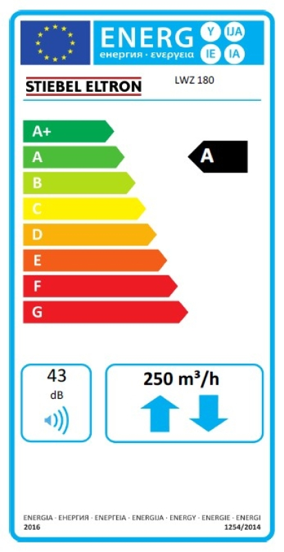 Stiebel Eltron LWZ 180 Központi hővisszanyerős szellőztető berendezés