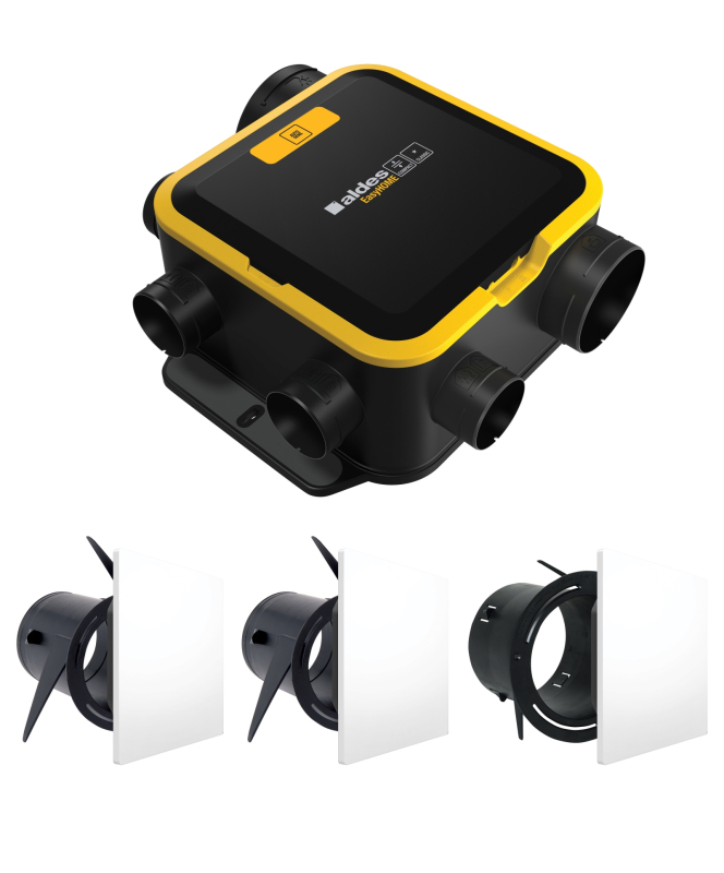 Aereco Kit EasyHome Autosense Compact Páraérzékelős központi ventilátor szett