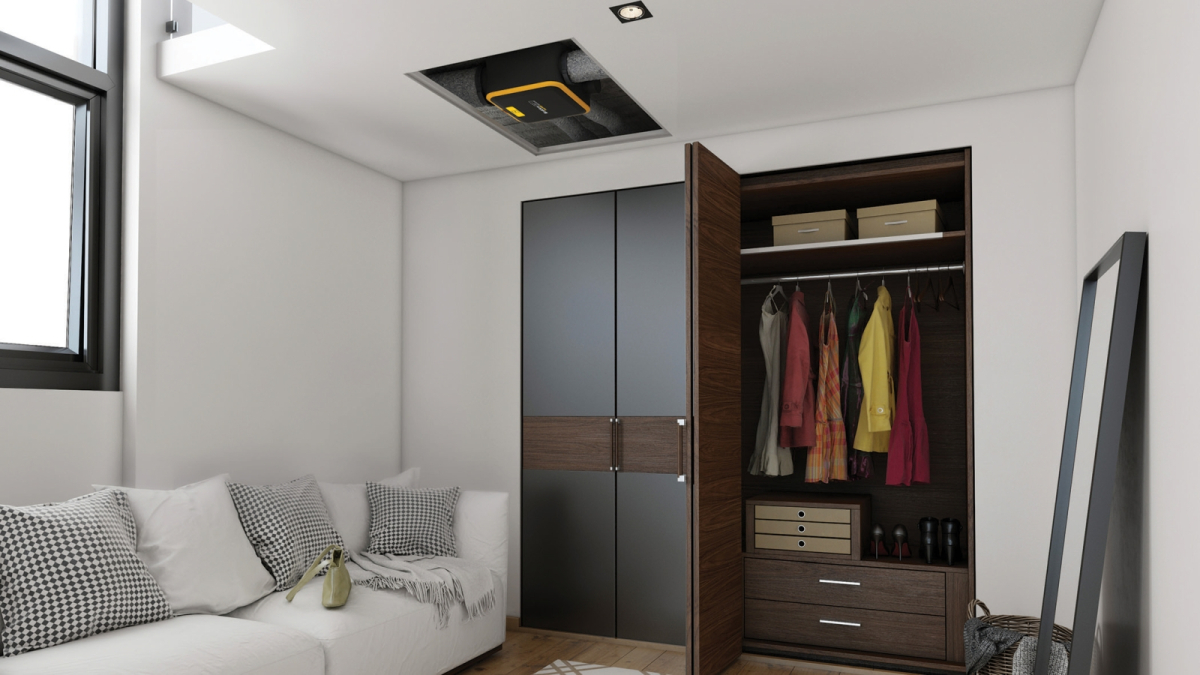 Aereco Kit EasyHome Autosense Compact Páraérzékelős központi ventilátor szett