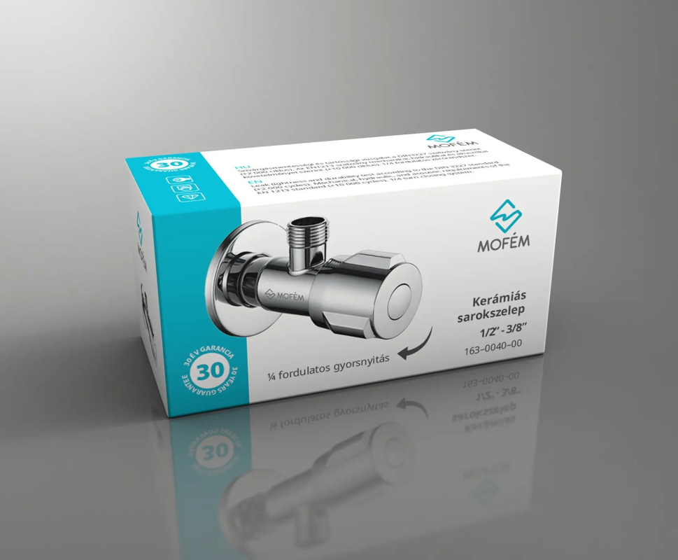 Mofém 1/2x3/8 Kerámiás sarokszelep 163-0040-00