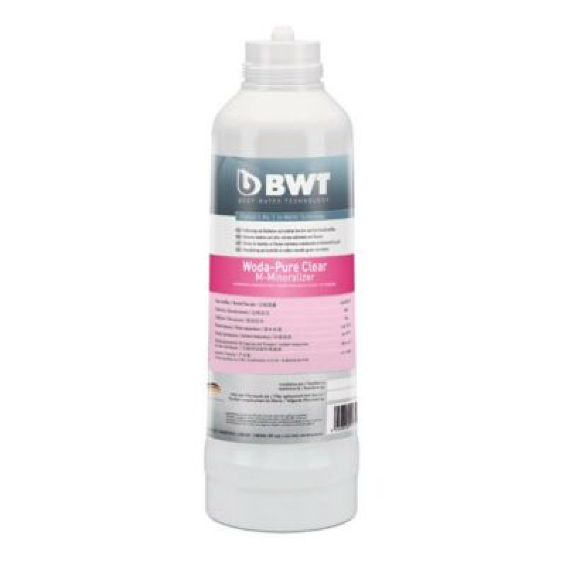 BWT Woda-pure Clear M Mineralizer Magnézium+ szűrőpatron és MM vízszűrő fej 3/8