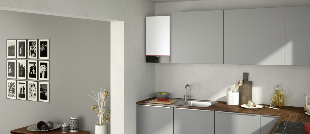 Viessmann Vitodens 100-W S1 32kW Fali kondenzációs fűtő gázkazán B1HG 7098694
