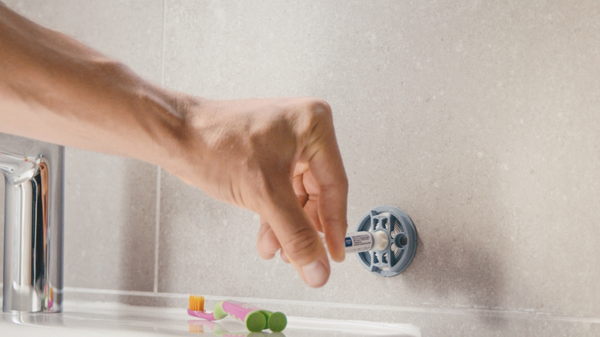 Grohe Start Cube Szögletes fürdőköntös akasztó króm 40961000