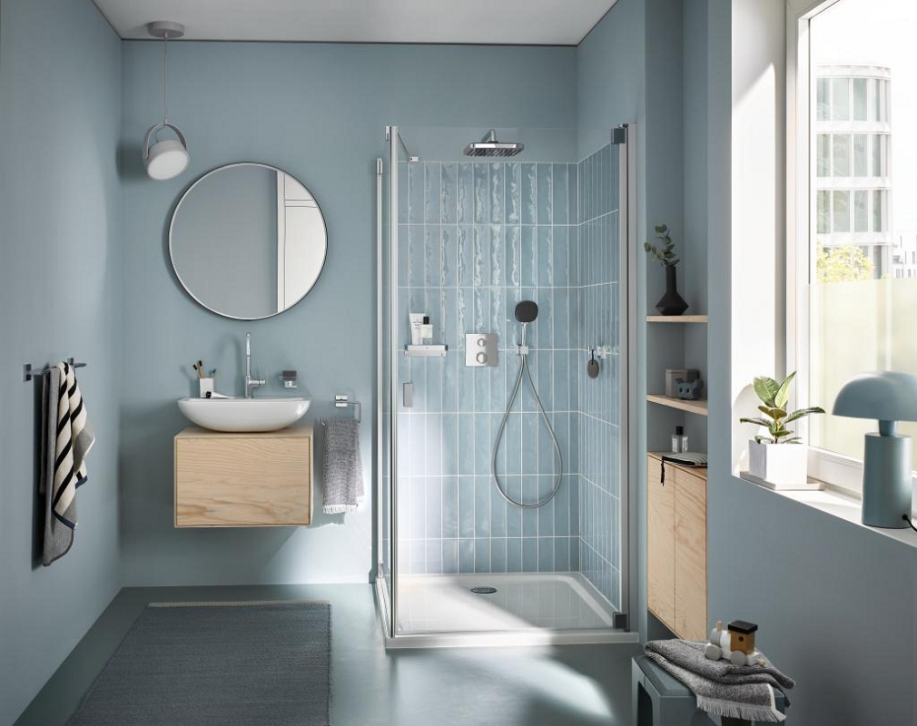 Grohe Precision Termosztátos rejtett zuhanyrendszer Vitalio Comfort 250 fejzuhannyal króm 34882000