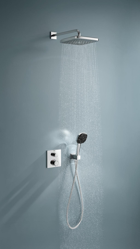Grohe Precision Termosztátos rejtett zuhanyrendszer Vitalio Comfort 250 fejzuhannyal króm 34882000