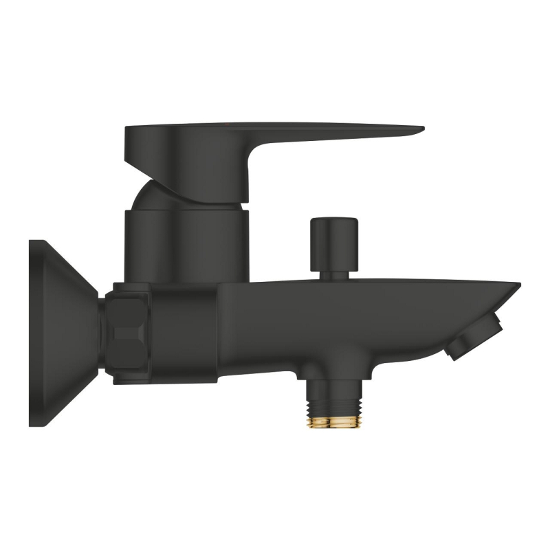 Grohe Start Edge egykaros kádtöltő csaptelep zuhanyszett nélkül matt fekete 241982431