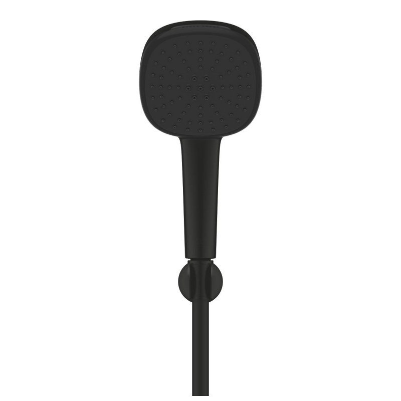 Grohe Vitalio Comfort 110 Kézi zuhanyfej fali zuhanytartóval matt fekete 263992431