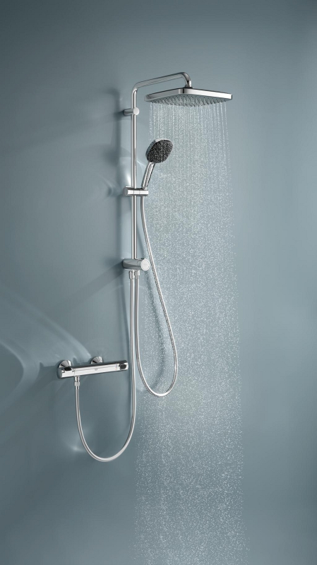 Grohe Vitalio Comfort 250 Zuhanyrendszer fej- és kézizuhannyal króm 26698001