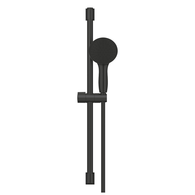 Grohe Vitalio Start 110 Zuhanyszett zuhanyfejjel gégecsővel és állítható rudas fali tartóval matt fekete 279482431