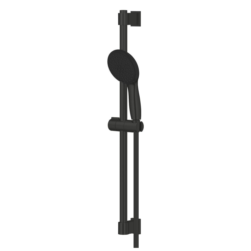 Grohe Vitalio Start 110 Zuhanyszett zuhanyfejjel gégecsővel és állítható rudas fali tartóval matt fekete 279482431