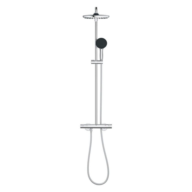 Grohe Vitalio Start System 250 Termosztátos zuhanyrendszer fej- és kézizuhannyal króm 26677001