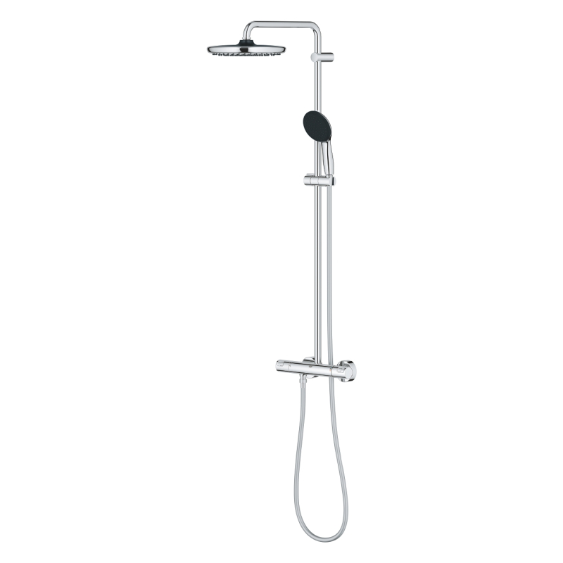 Grohe Vitalio Start System 250 Termosztátos zuhanyrendszer fej- és kézizuhannyal króm 26677001