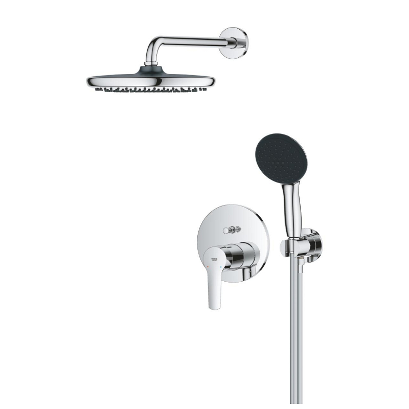 Grohe Start Termosztátos rejtett zuhanyrendszer Vitalio Comfort 250 fejzuhannyal króm 25292000