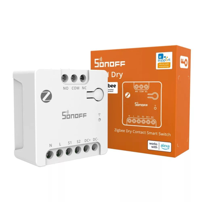Sonoff MINI-ZBD Zigbee Szárazkontaktos okos relémodul