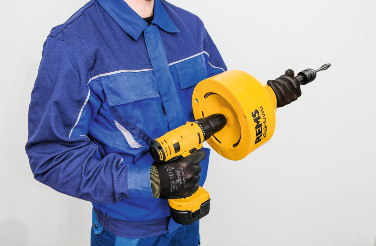REMS Mini-Cobra Elektromos kézi csőtisztító gép