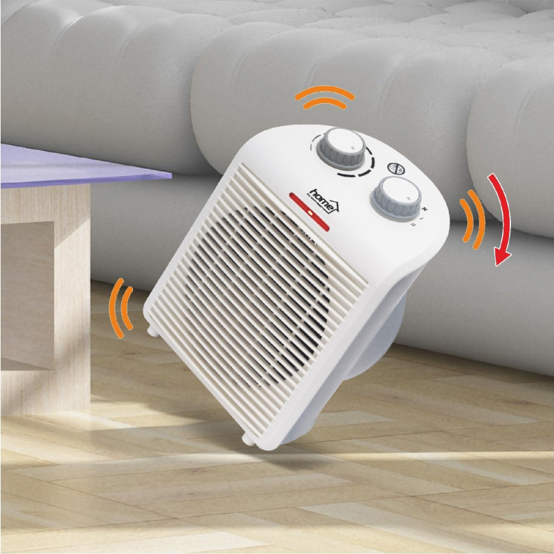 HOME FK1G Ventilátoros fűtőtest 2000 W termosztát 2 fokozat 3 funkció