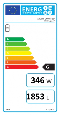 Bosch AH 2000 Uno/8 1 Hőcserélős indirekt tároló 8 bar