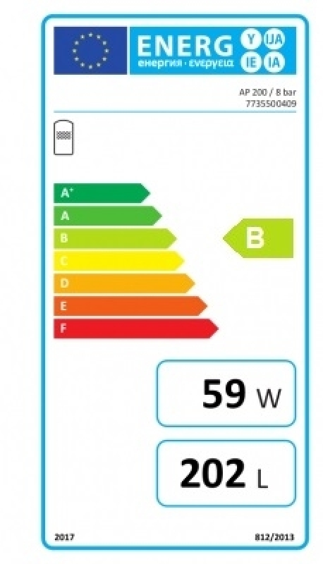 Bosch AP 200/8 bar Hőcserélő nélküli indirekt tároló