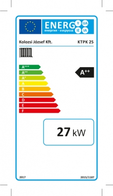 Totya Pellet 25 25kW-os pellet kazán