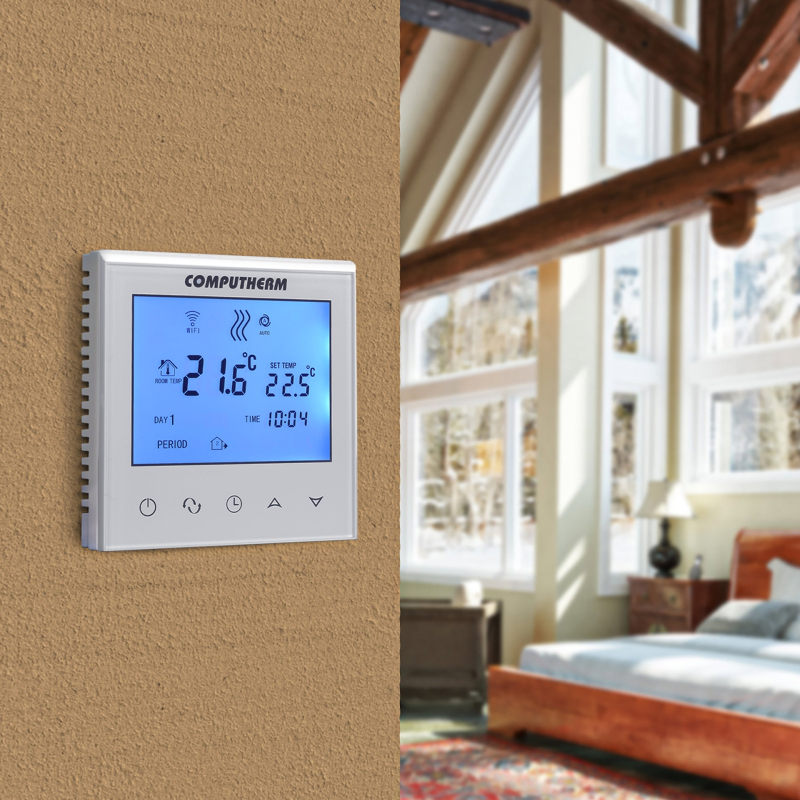 Computherm E280 Wifi programozható szobatermosztát fűtési vagy hűtési rendszerek vezérlésére