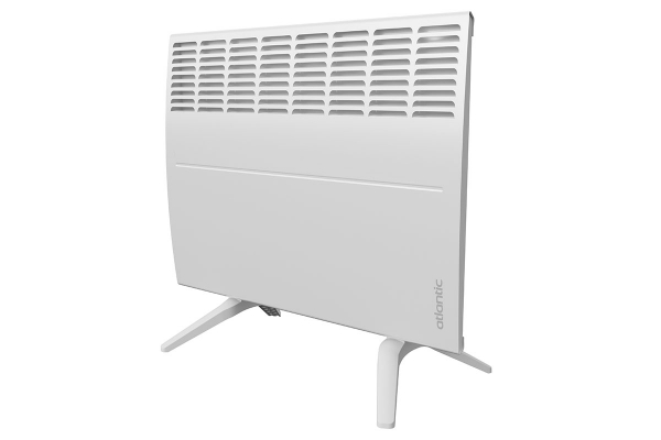 Atlantic F19 Design 1000W Elektromos konvektor mechanikus termosztáttal fix tartólábbal és dugvillával