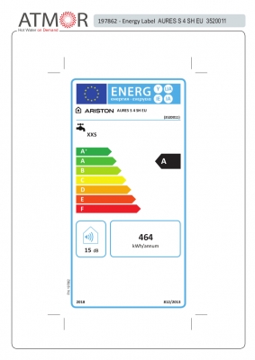 Ariston Aures Slim S 4 SH EU 4 kW Elektromos átfolyós vízmelegítő