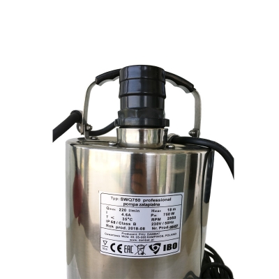 IBO SWQ 750 Merülő szivattyú tiszta és enyhén szennyezett vízre