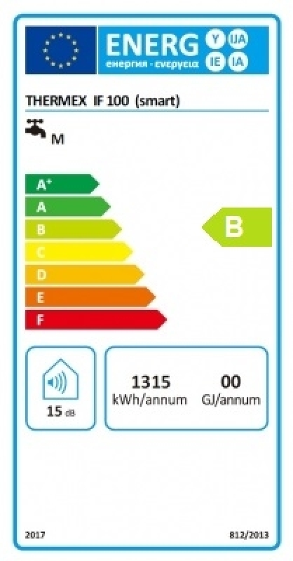Thermex Flat Smart IF 100 Elektromos vízmelegítő
