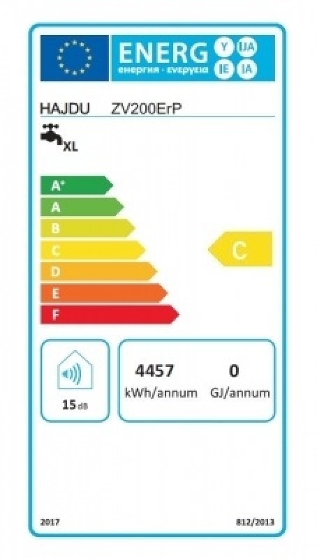 Hajdu ZV 200 ErP Villanybojler
