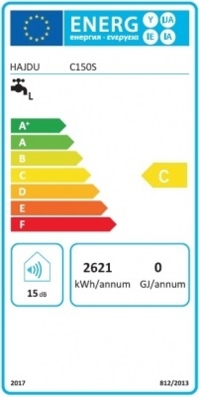 Hajdu Cube Smart C150S Elektromos vízmelegítő