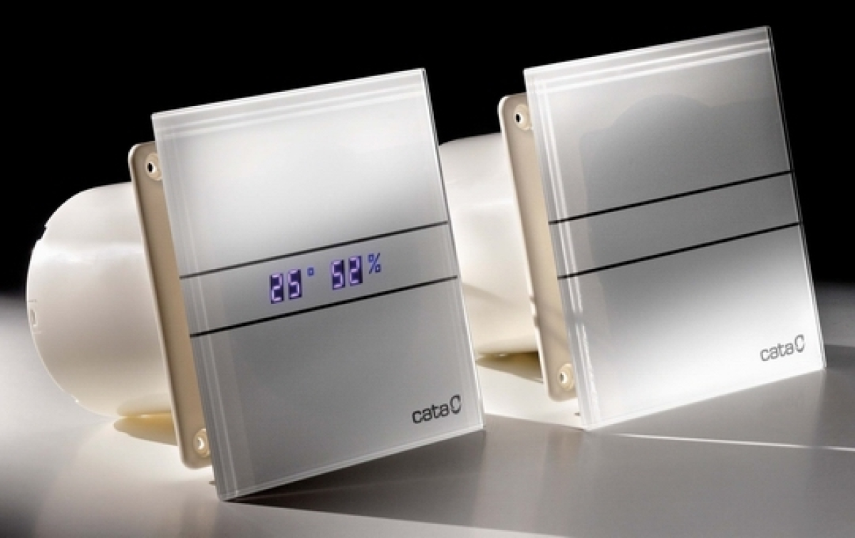 Cata E-100GTH Axiális háztartási ventilátor páraérzékelővel