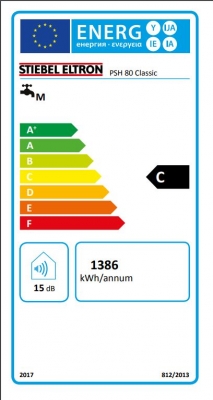 Stiebel Eltron PSH 80 Classic Elektromos bojler 80 literes