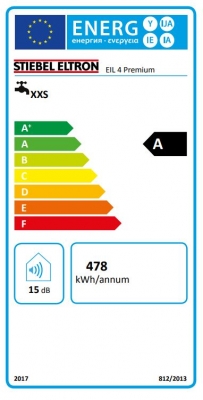Stiebel Eltron EIL 3 Premium Elektromos átfolyós vízmelegítő 3,53 kW elektronikusan vezérelt