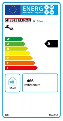 Stiebel Eltron EIL 7 Plus Elektromos átfolyós vízmelegítő 6,5 kW hidraulikusan vezérelt