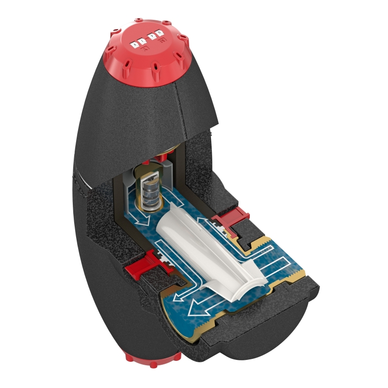 Flamco Xstream Vent-Clean Kombinált mágneses lég- és iszapleválasztó szigeteléssel 6/4 BM (11064)