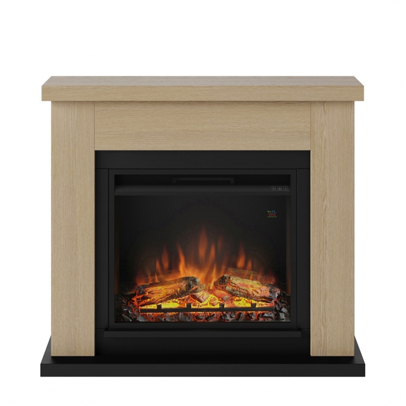 TAGU Frode Elektromos kandalló tölgy színű burkolattal (FM461-OA1)