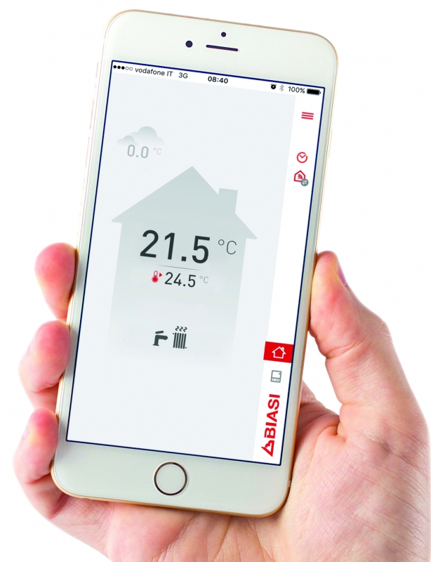 Biasi RinNova TEC 25SV Fali kondenzációs fűtő gázkazán