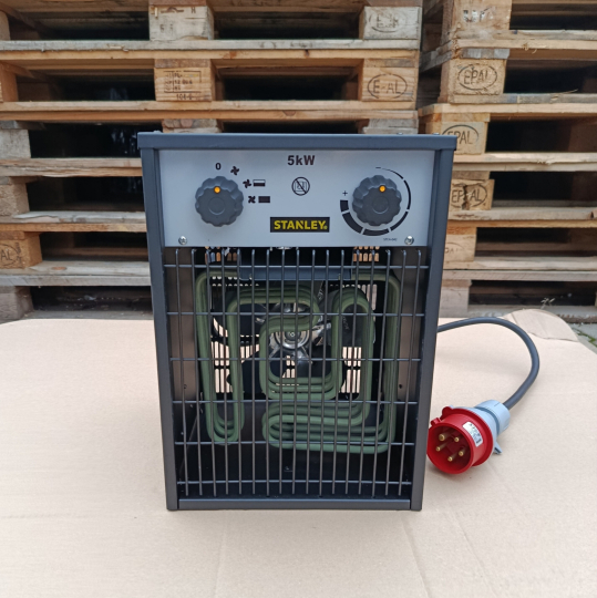 Stanley ST-05-400-E Hordozható elektromos ventilátoros ipari fűtőtest 5kw (csomagolás sérült) 25/473