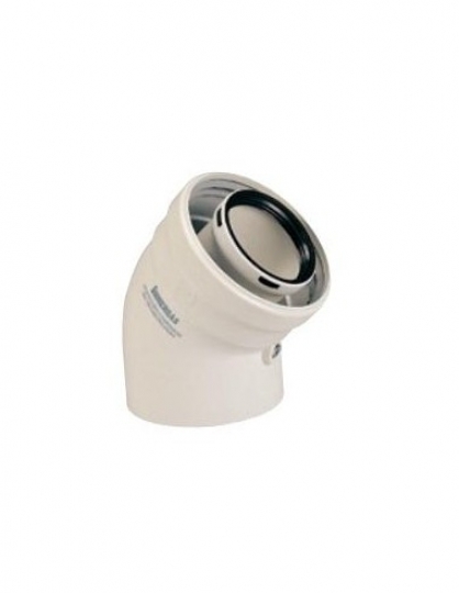 Immergas 80/125 mm-es, 45°-os ív kondenzációs rendszerhez 3.015248 Immergas 80/125 mm-es, 45°-os ív kondenzációs rendszerhez 3.015248