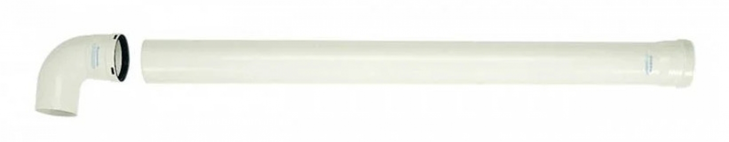 Immergas 80 mm-es vízszintes elvezető készlet 3.015254