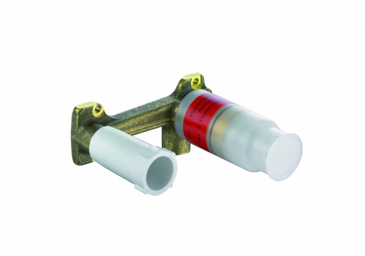 Kludi falsík alatti egység, kétlyukas falsík alatti egykaros mosdócsaphoz (38243)