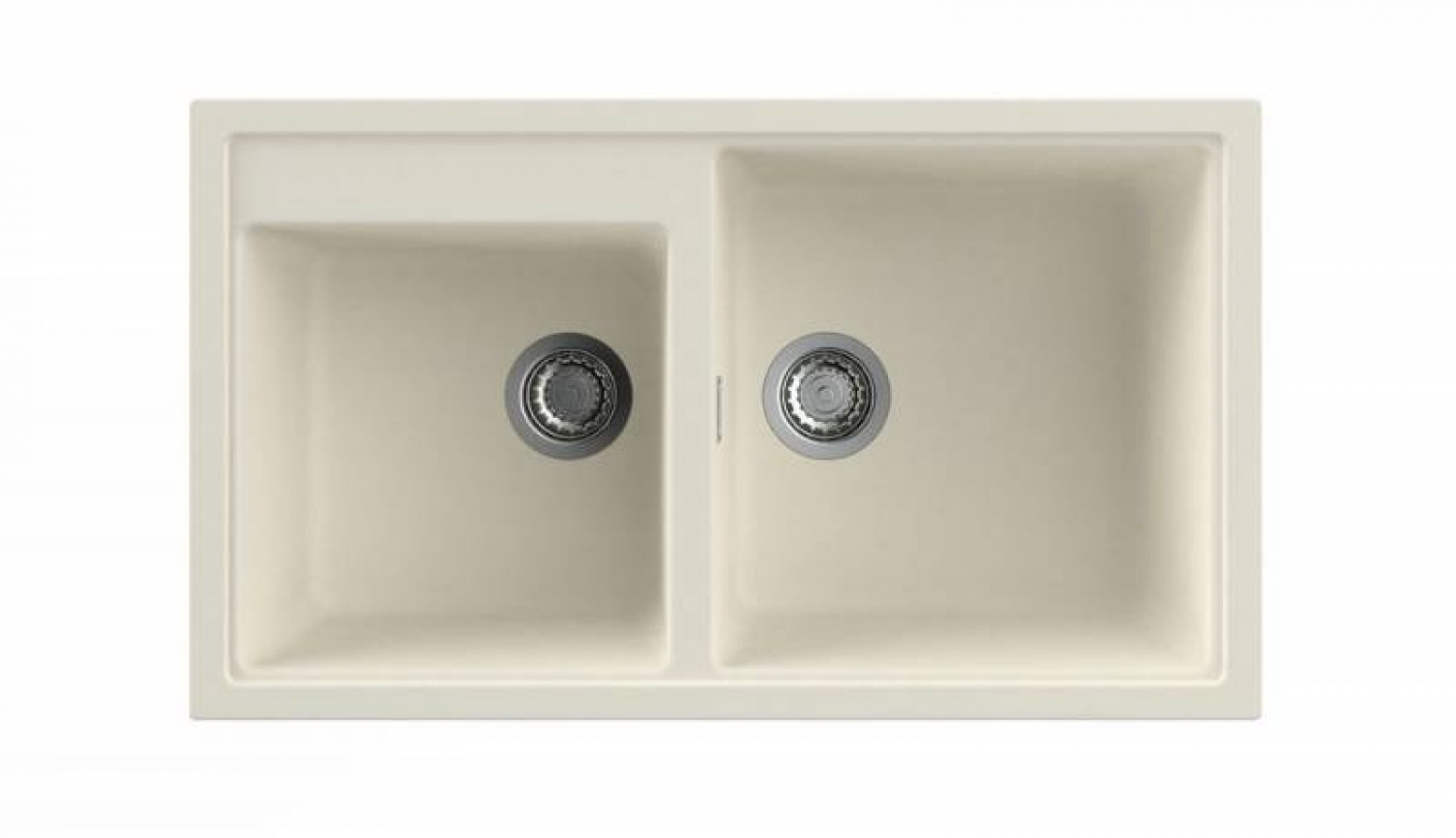 Nodor NorGranite 86.50 2B BG Gránit Mosogatótálca dupla medencés bézs 4071