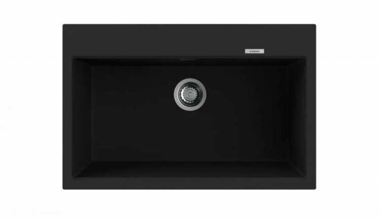 Nodor NorGranite 78.50 1B BK Gránit Mosogatótálca fekete 4079