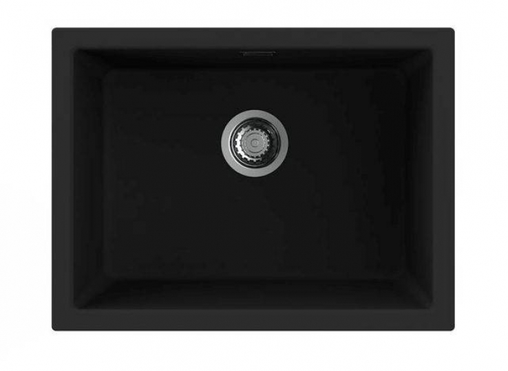 Nodor NorGranite 55.40 1B BK Gránit Mosogatótálca fekete 4085