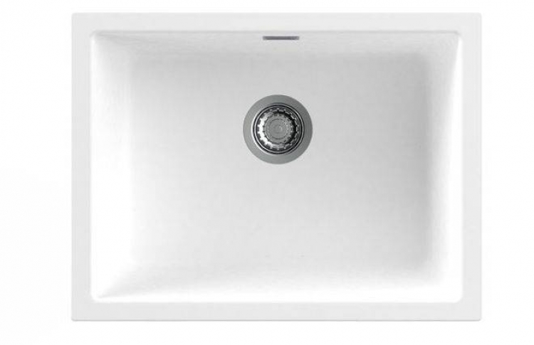 Nodor NorGranite 55.40 1B WH Gránit Mosogatótálca fehér 4087