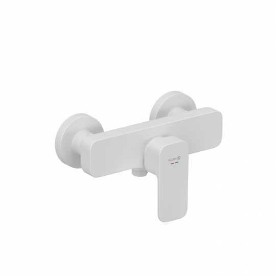 Kludi Renon zuhanycsaptelep matt fehér zuhanyszett nélkül 428315375